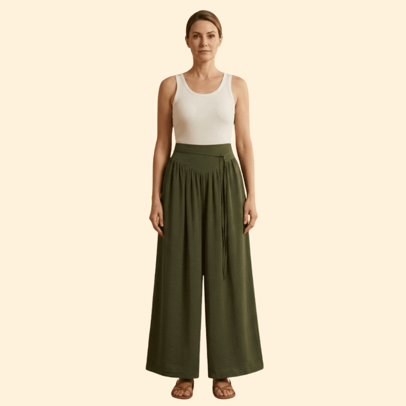Women’s Loose Fit Pants with Wide Leg