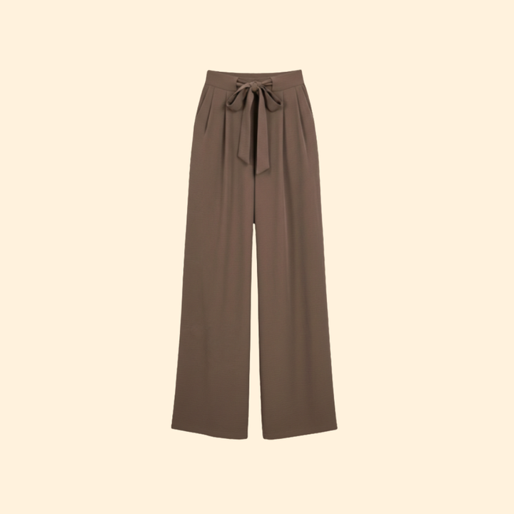 Women’s Loose Fit Pants with Front Pleats