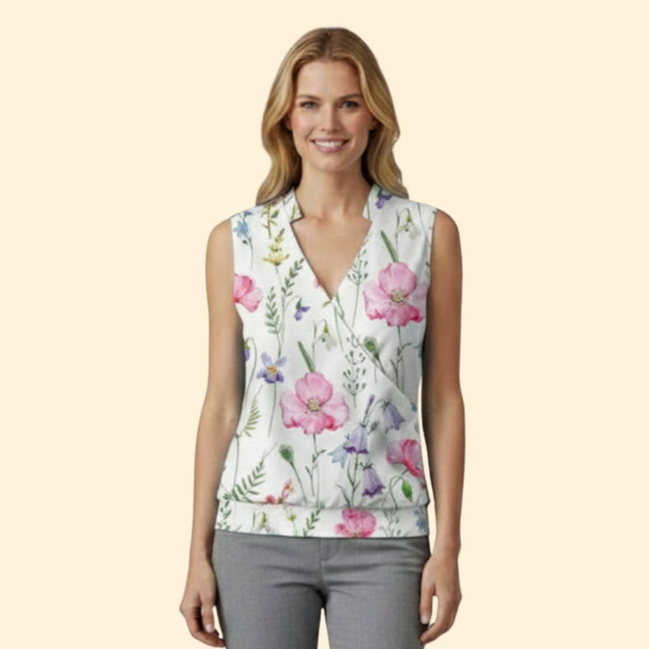 Women's Stylish V-Neck Casual Blouse