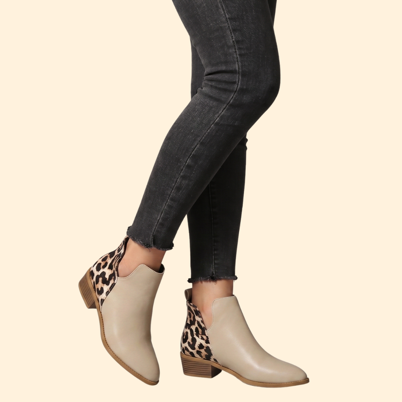 Women’s Suede Boots with Zipper