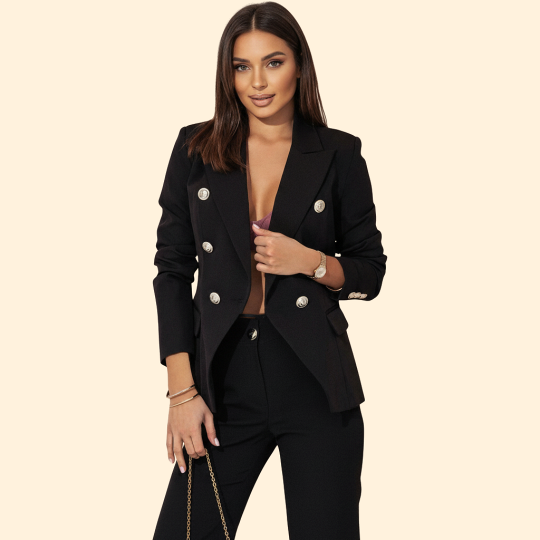 Women’s Suit Set with Tailored Blazer