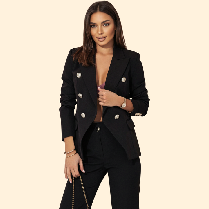 Women’s Suit Set with Tailored Blazer