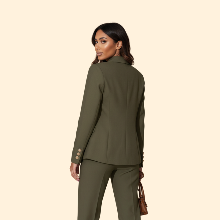 Women’s Suit Set with Tailored Blazer