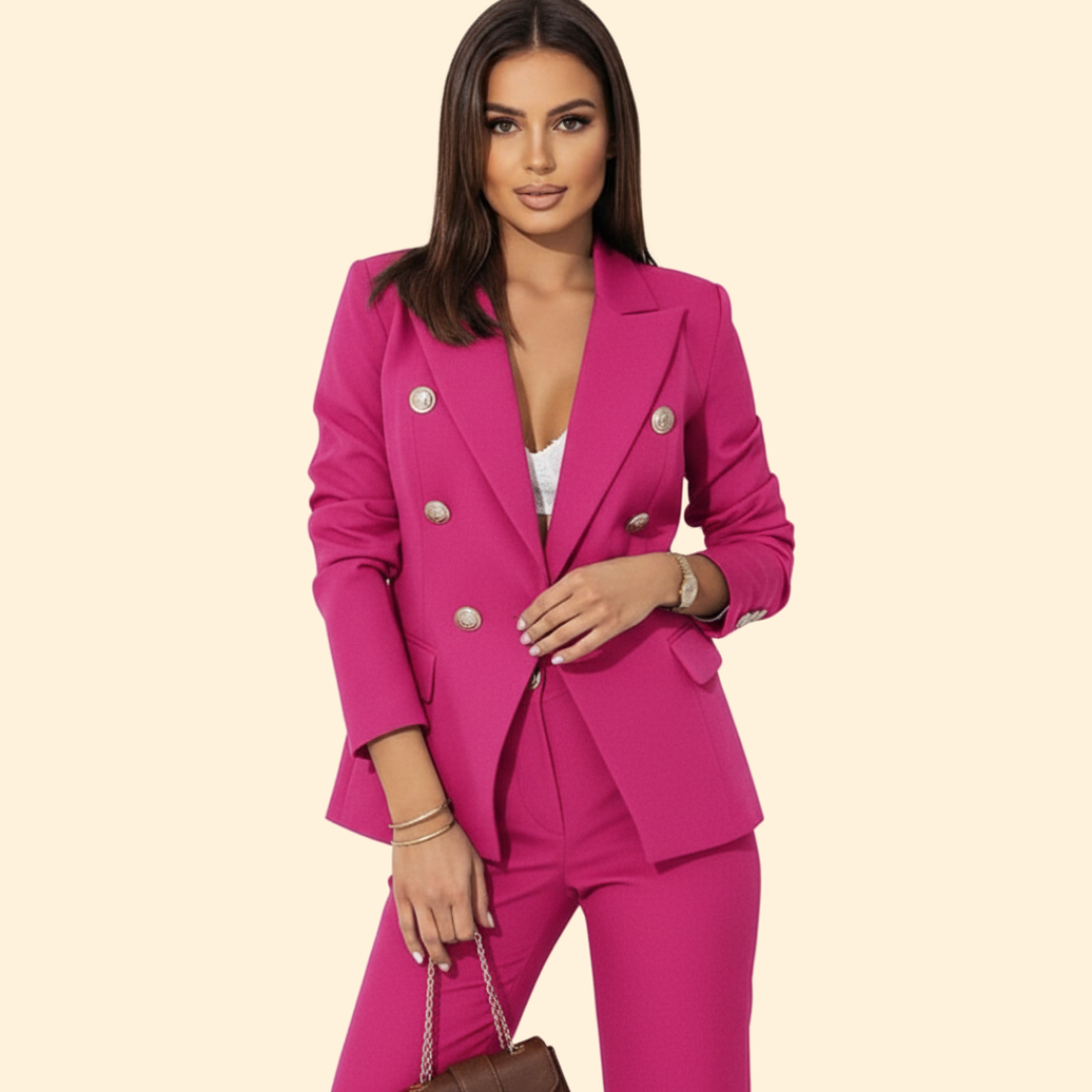 Women’s Suit Set with Tailored Blazer
