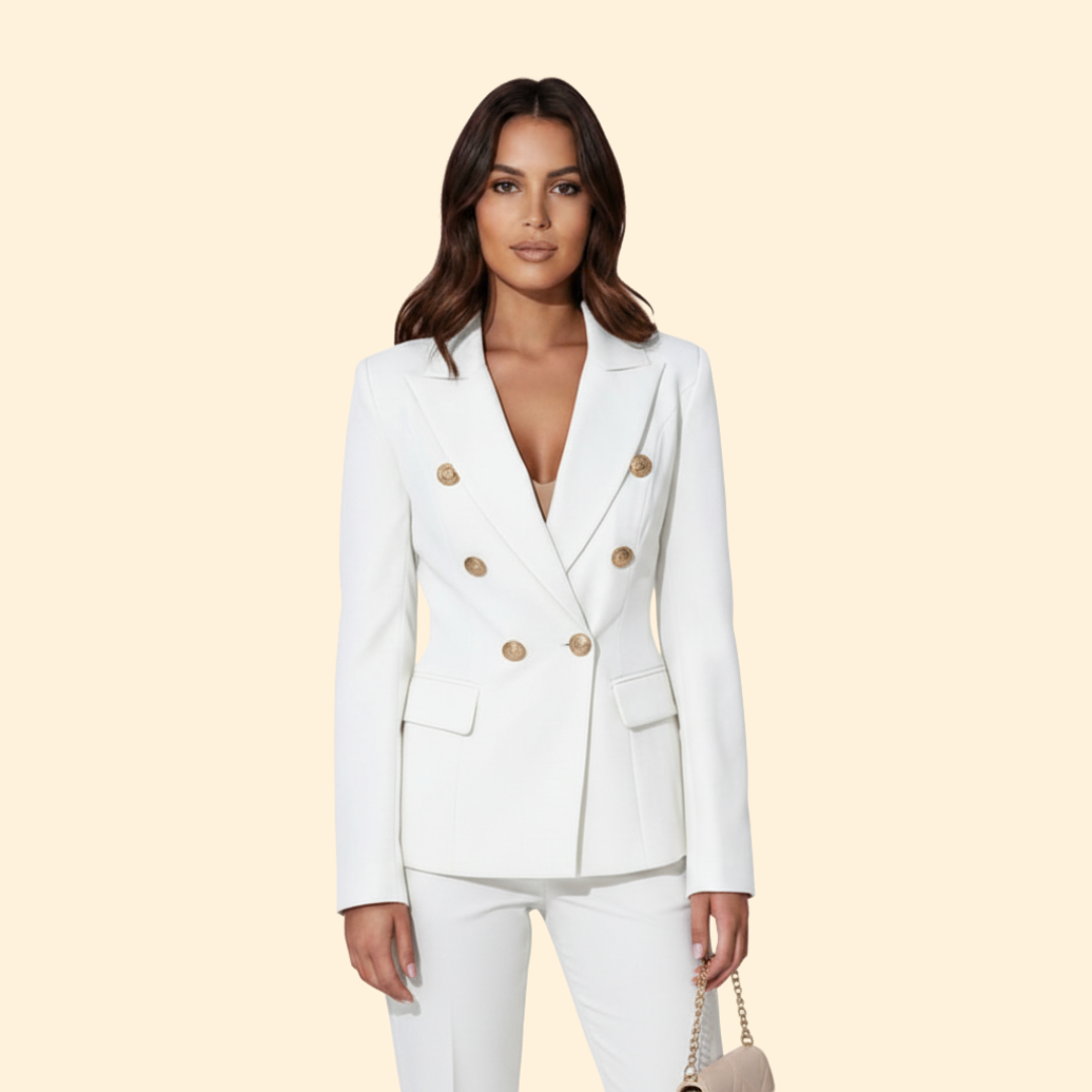 Women’s Suit Set with Tailored Blazer