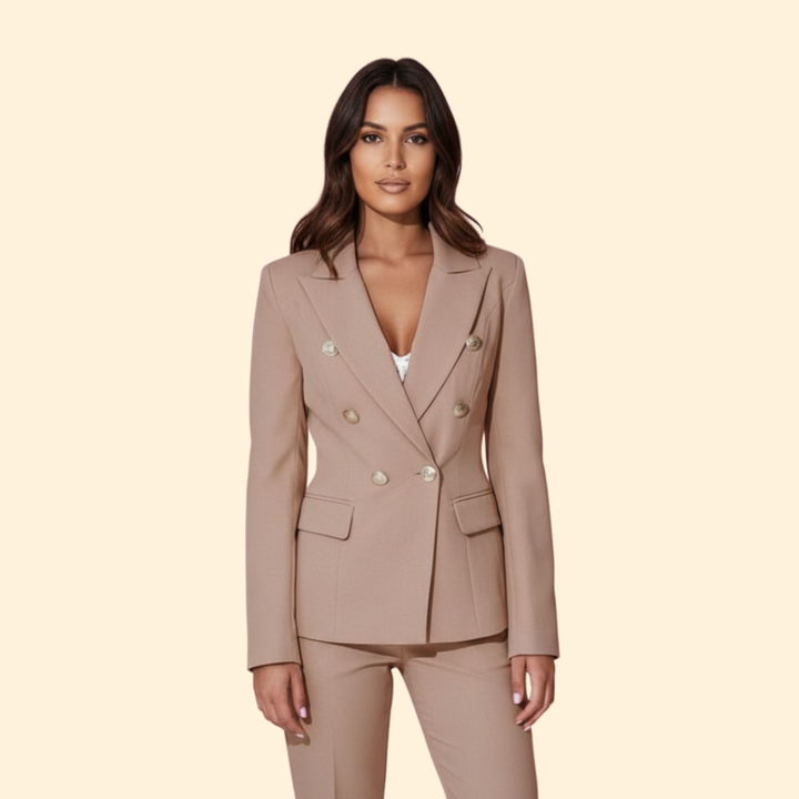 Women’s Suit Set with Tailored Blazer