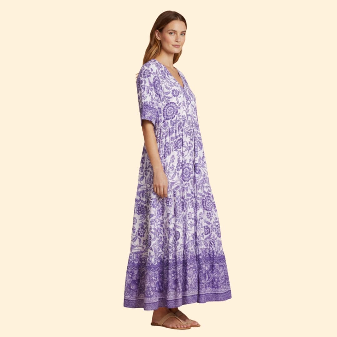 Women's Summer Dress Floral Design