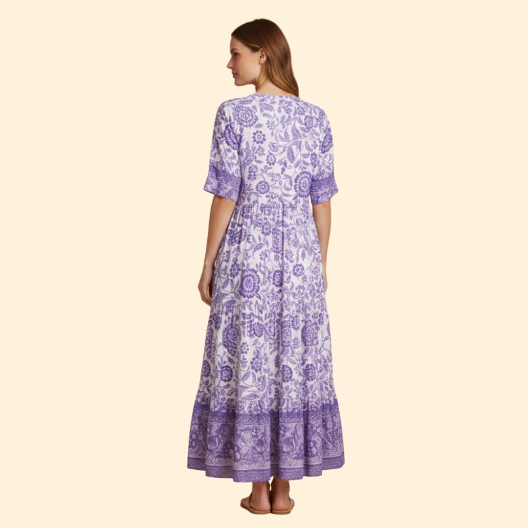 Women's Summer Dress Floral Design