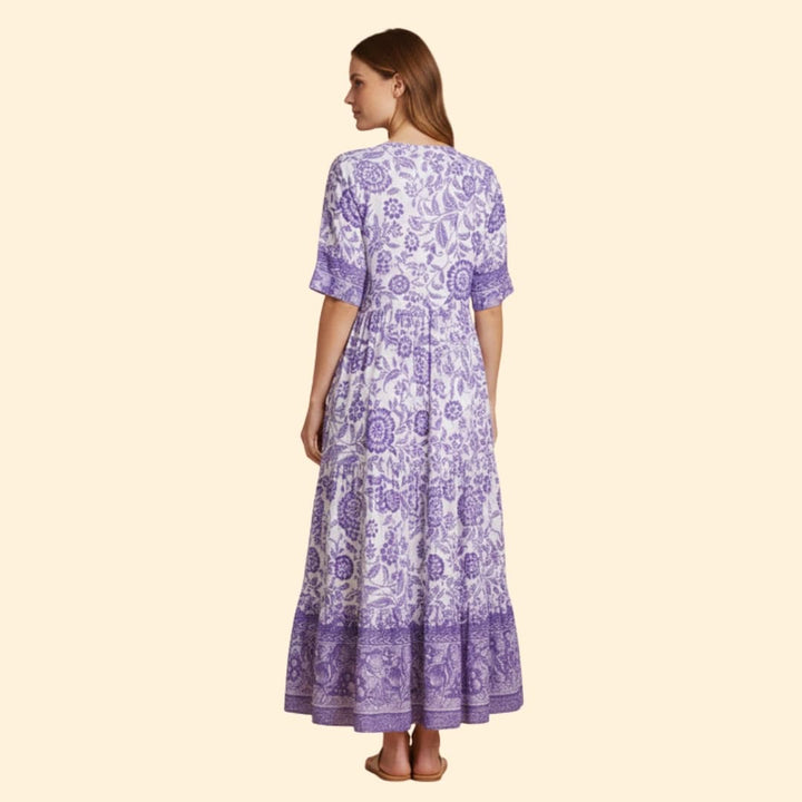 Women's Summer Dress Floral Design