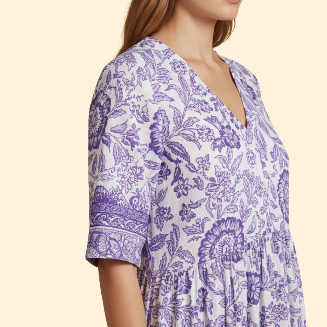 Women's Summer Dress Floral Design