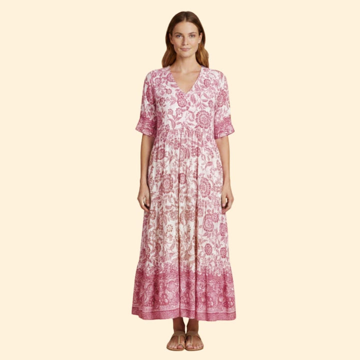 Women's Summer Dress Floral Design