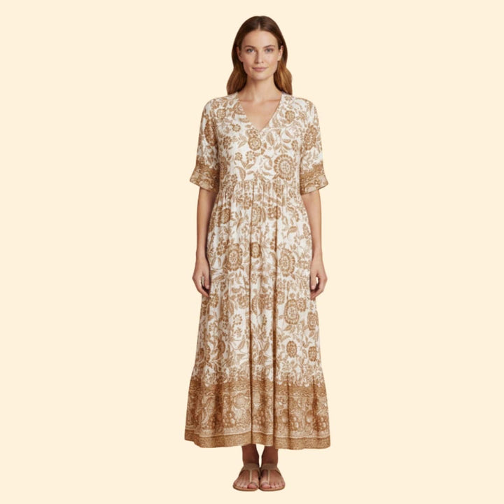 Women's Summer Dress Floral Design