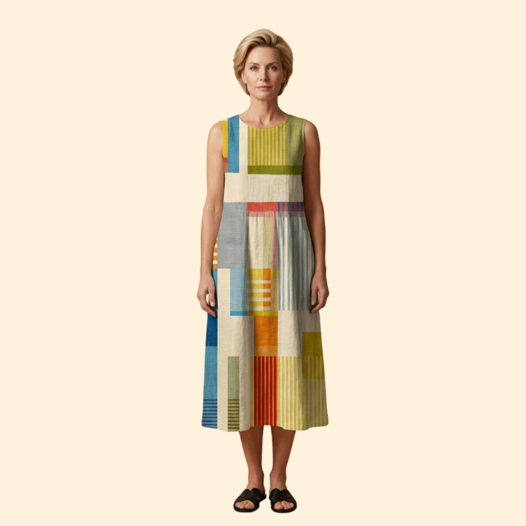Women’s Summer Dress with Pattern