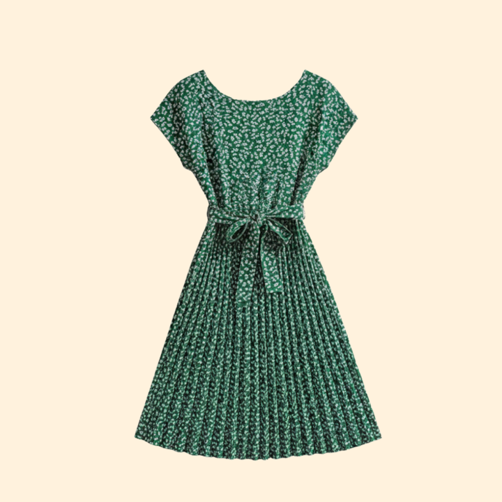 Women’s Summer Dress with Tied Waist