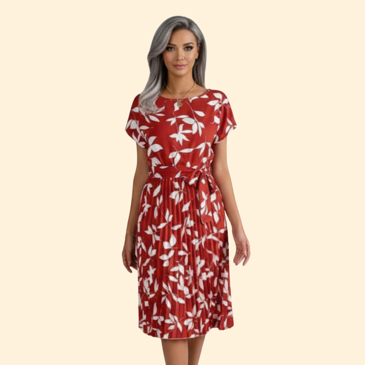 Women’s Summer Dress with Tied Waist