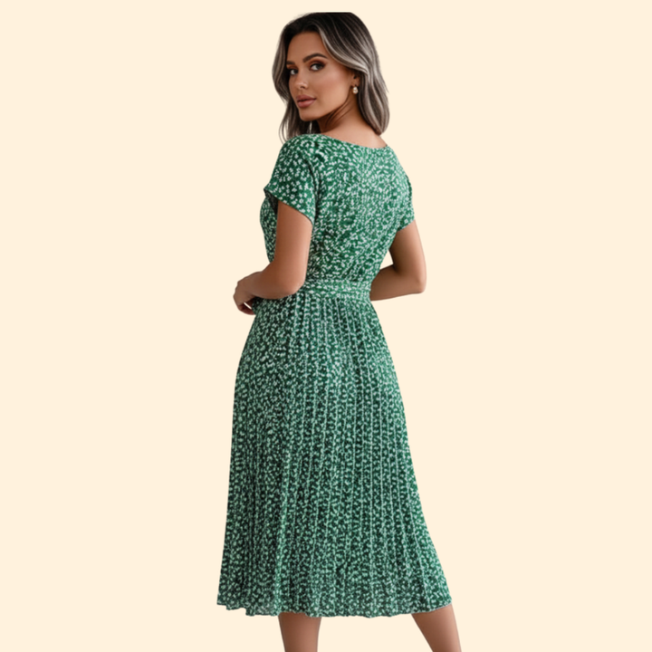 Women’s Summer Dress with Tied Waist