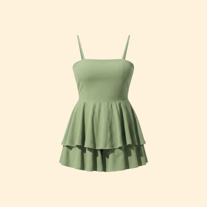 Women’s Summer Dress with Tiered Skirt