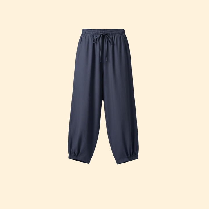 Women’s Summer Pants with Elastic Waistband