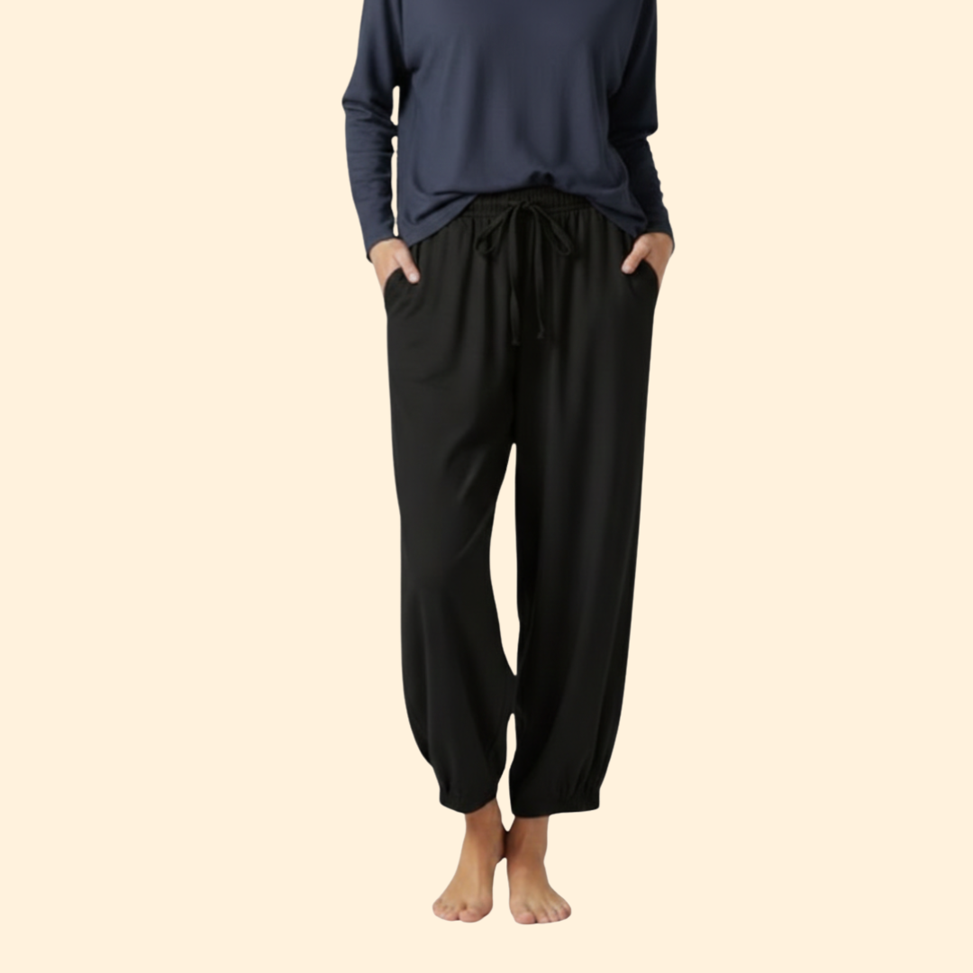 Women’s Summer Pants with Elastic Waistband