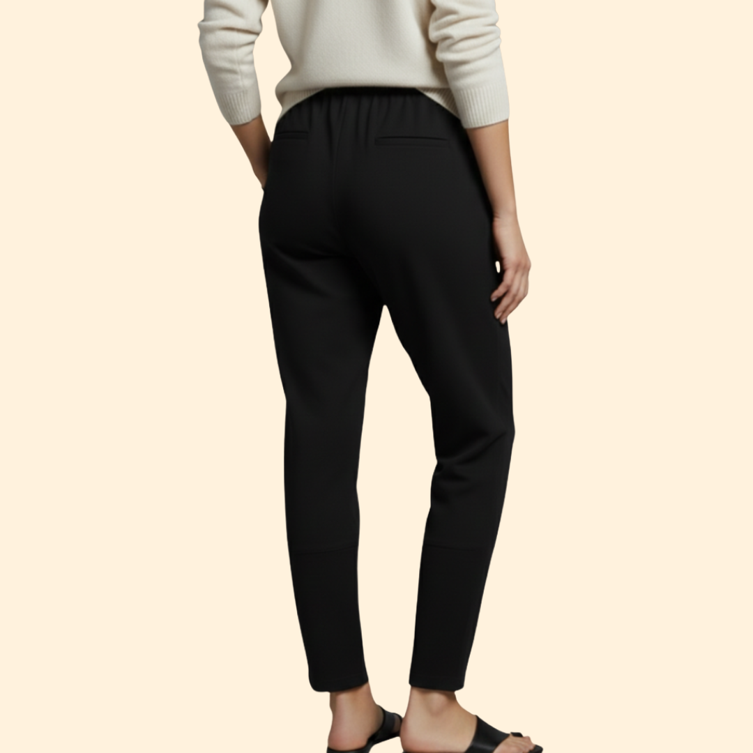 Women’s Summer Pants with Stretch Waistband