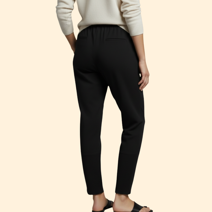 Women’s Summer Pants with Stretch Waistband