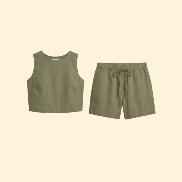 Women’s Summer Set with Drawstring Shorts