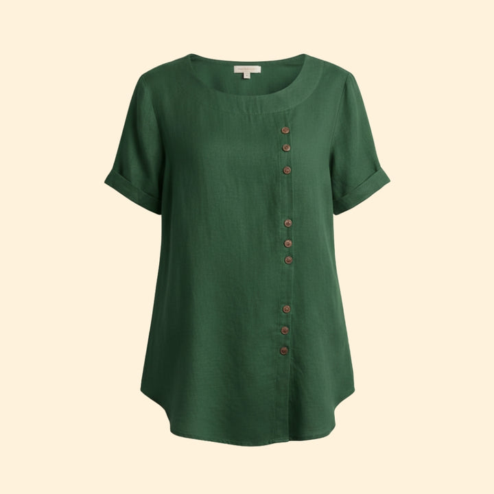 Women's Summer Shirt with Button Details