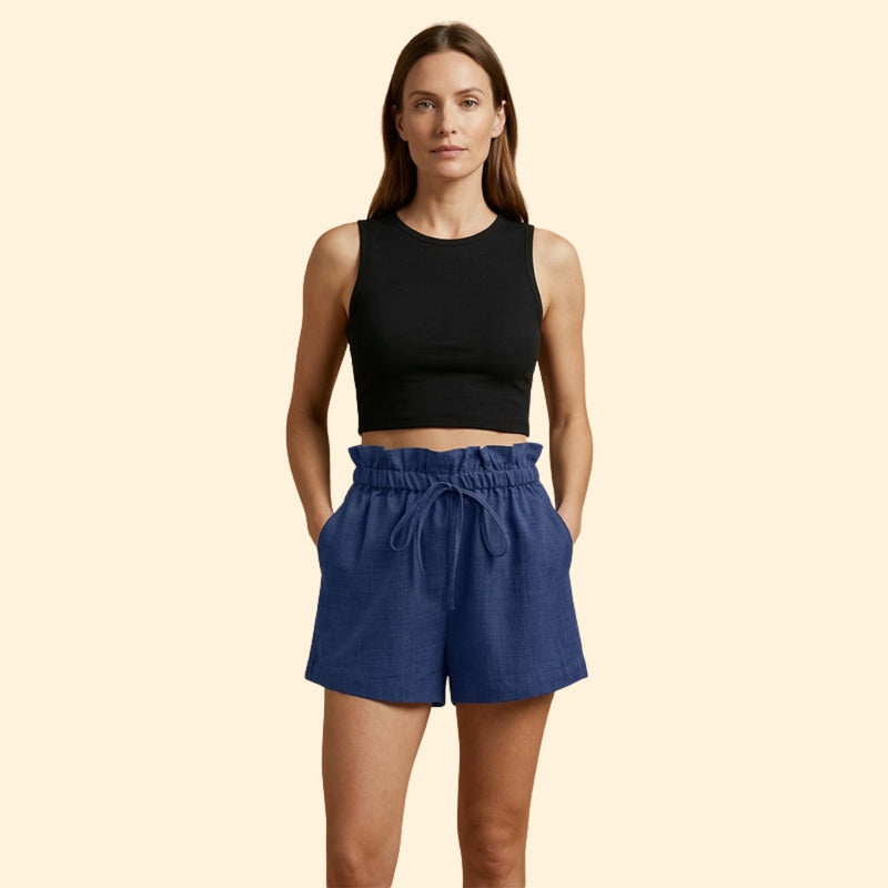 Women’s Summer Shorts with Elastic Waistband