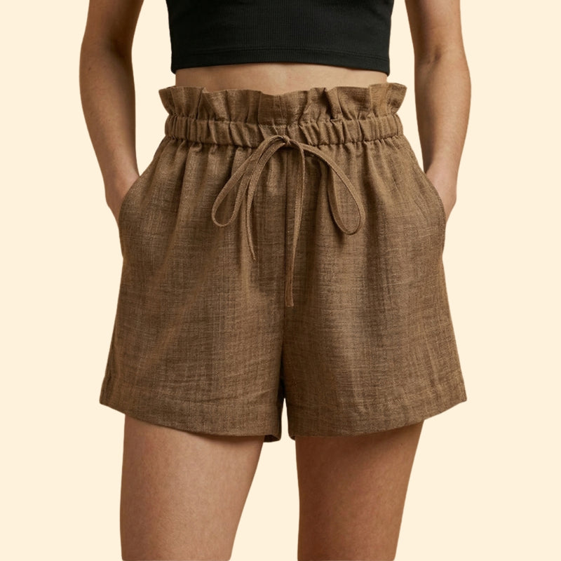 Women’s Summer Shorts with Elastic Waistband
