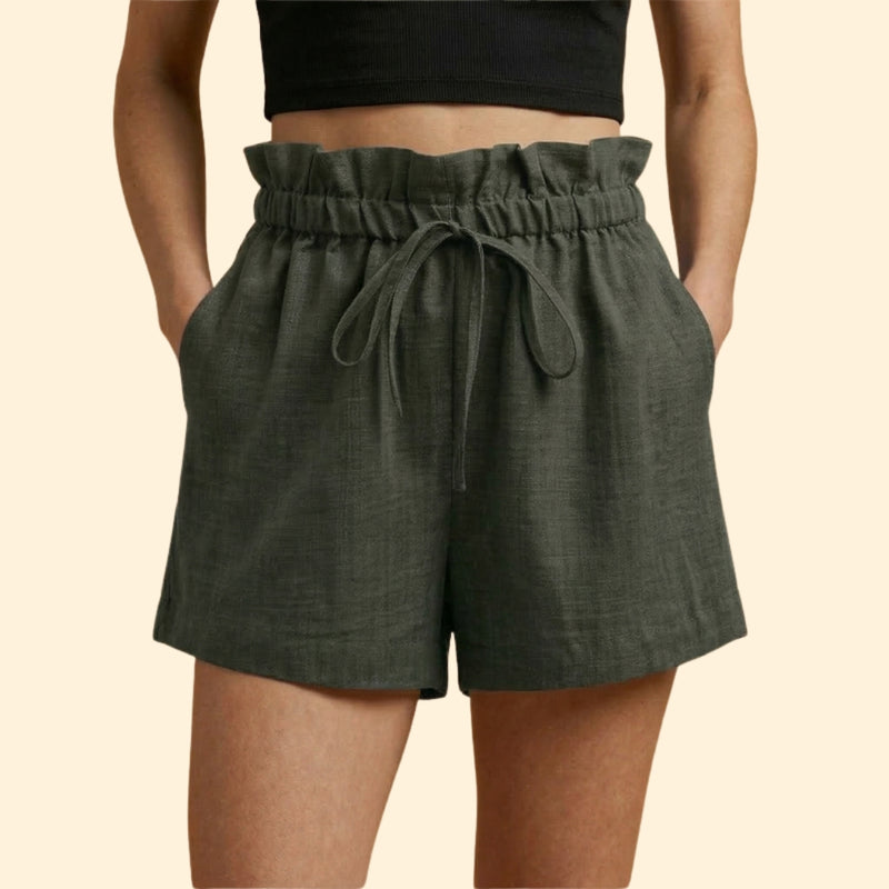 Women’s Summer Shorts with Elastic Waistband