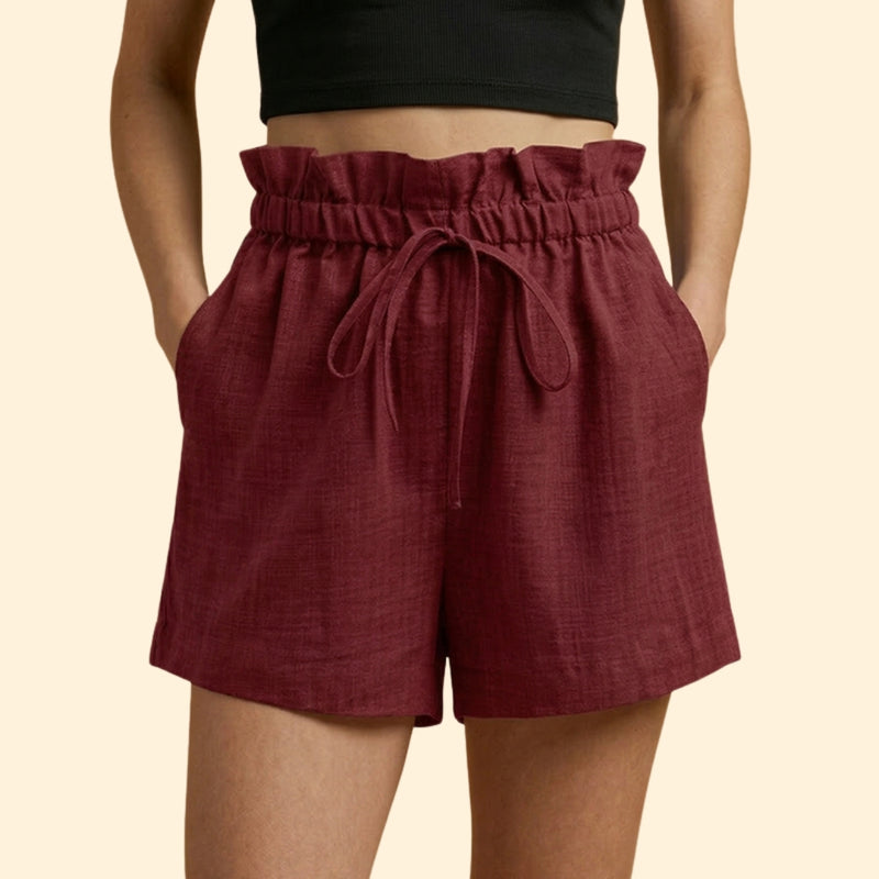 Women’s Summer Shorts with Elastic Waistband