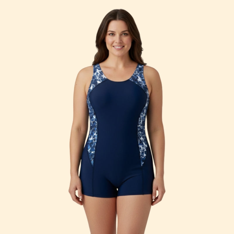 Women’s Swimwear with Side Panel Design