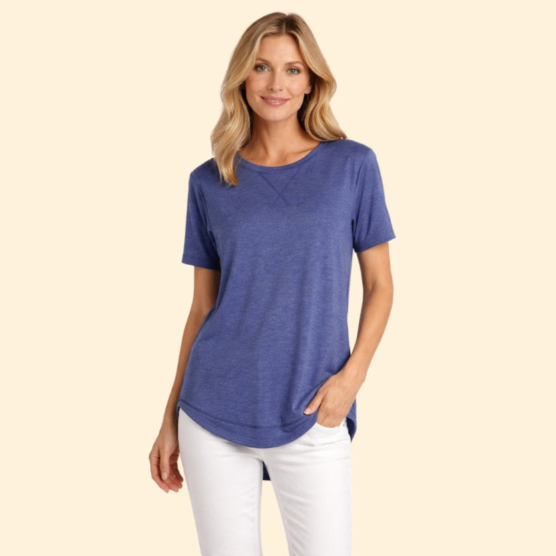 Women's T-Shirt with Drop Shoulders