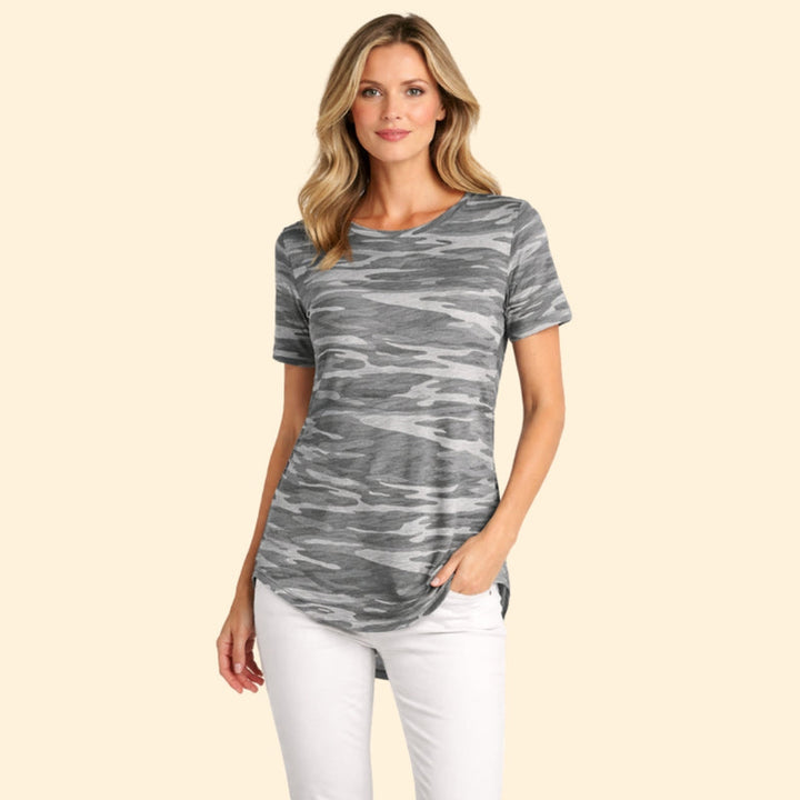Women's T-Shirt with Drop Shoulders