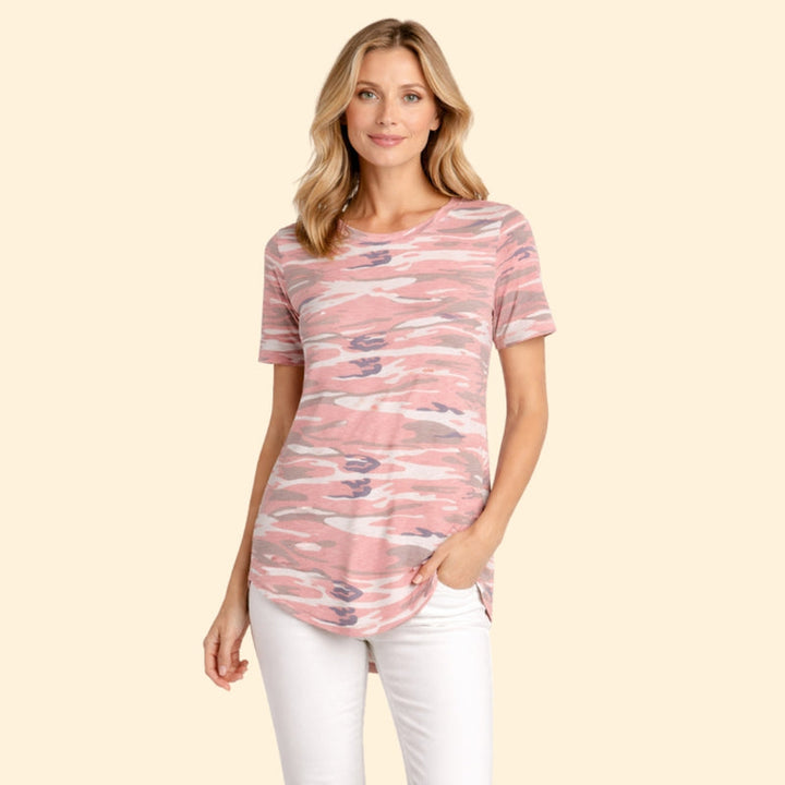 Women's T-Shirt with Drop Shoulders