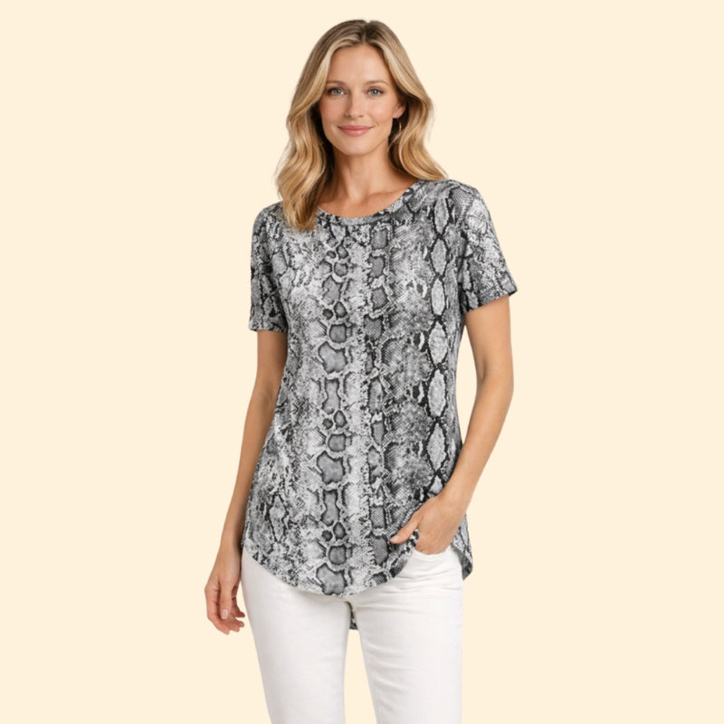 Women's T-Shirt with Drop Shoulders