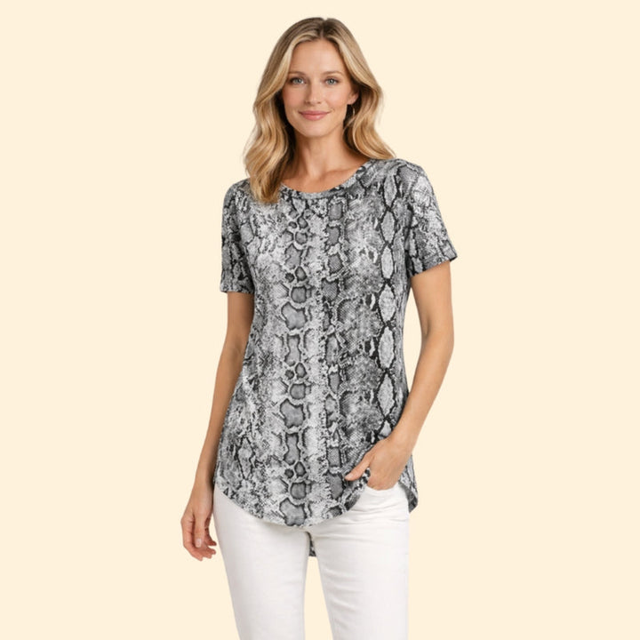 Women's T-Shirt with Drop Shoulders