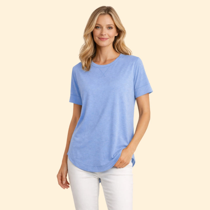 Women's T-Shirt with Drop Shoulders