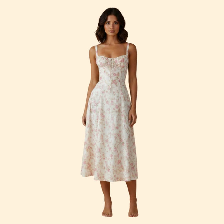 Women's Tailored Dress Corset Detail