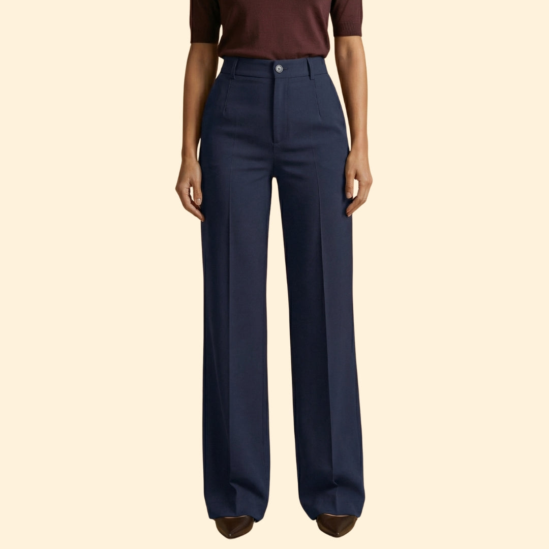 Women's Tailored Trousers with Stretch