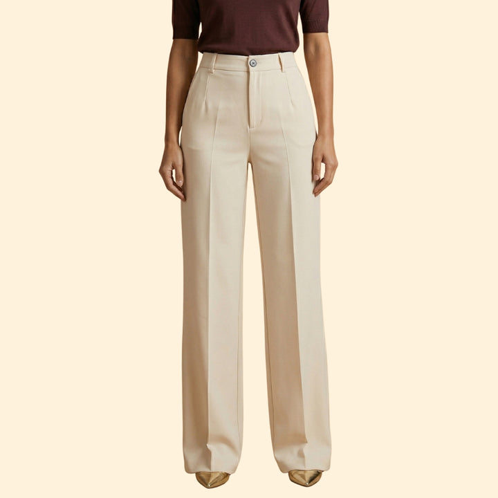 Women's Tailored Trousers with Stretch