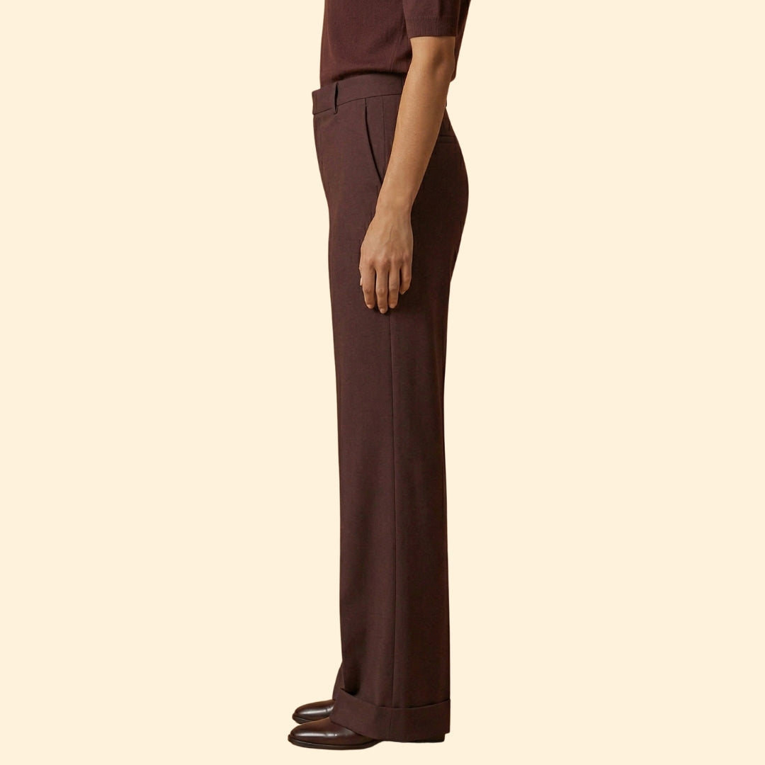 Women's Tailored Trousers with Stretch