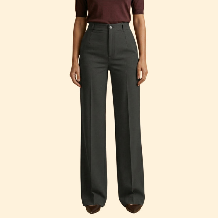 Women's Tailored Trousers with Stretch