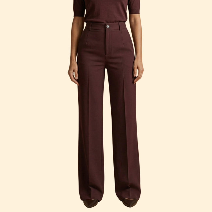 Women's Tailored Trousers with Stretch