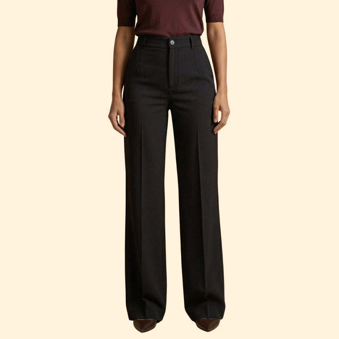 Women's Tailored Trousers with Stretch