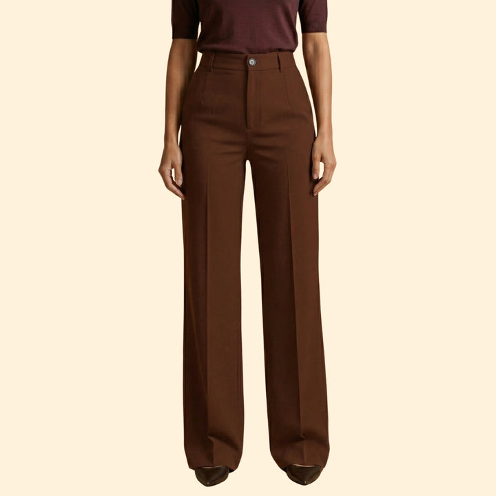 Women's Tailored Trousers with Stretch