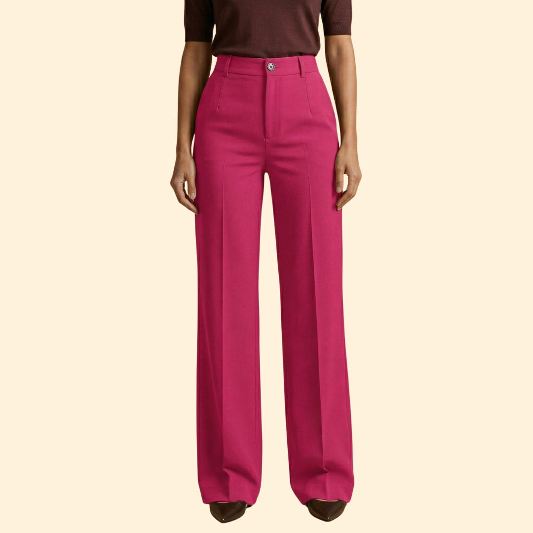 Women's Tailored Trousers with Stretch