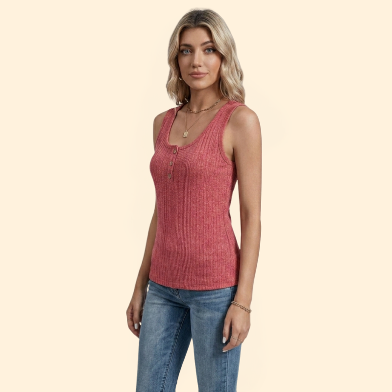 Women’s Tank Top with Scoop Neckline