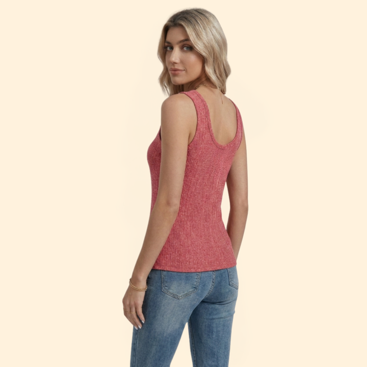 Women’s Tank Top with Scoop Neckline