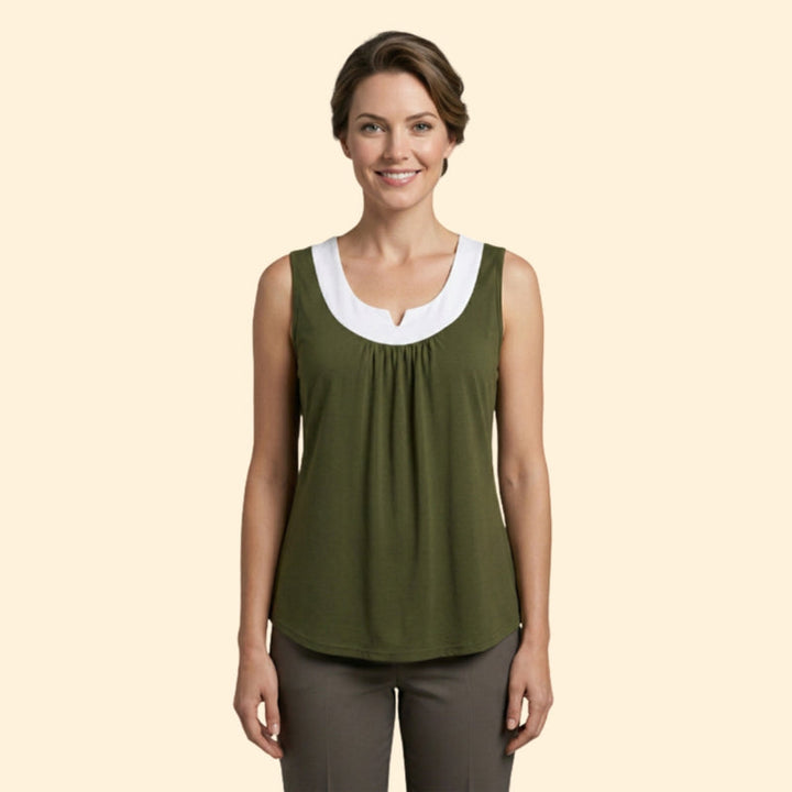 Women’s Tank Top with Chic Sleeveless Cut